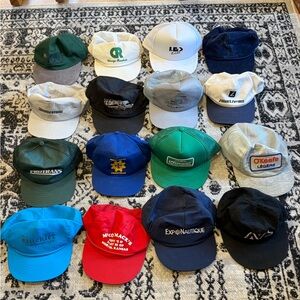 Vintage  Trucker Hat Lot 16